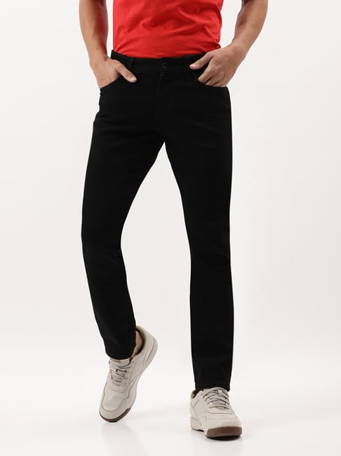 Wrangler Vegas Black Skinny Fit Low Rise Jeans