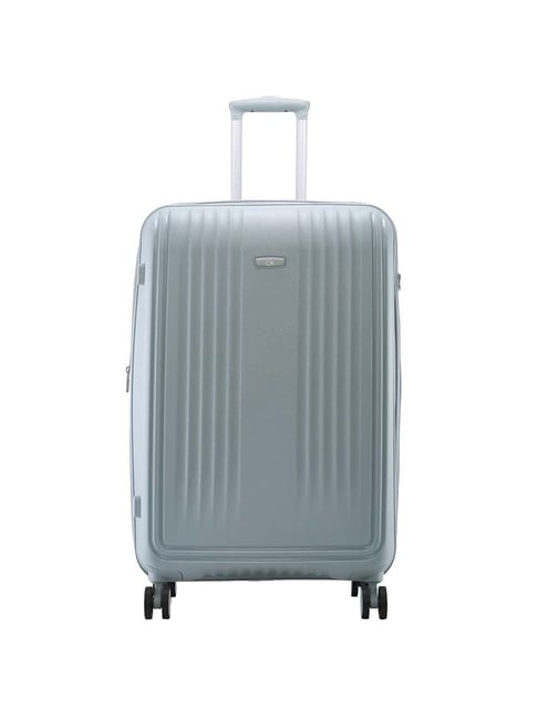 Buy Calvin Klein Blue Large Hard Cabin Trolley 30 cm Online At