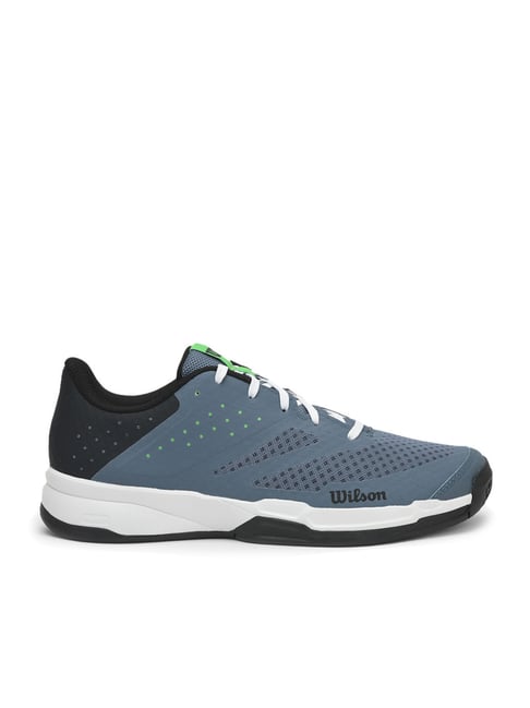 Buy Wilson Men's Kaos Stroke China Blue Tennis Shoes for Men