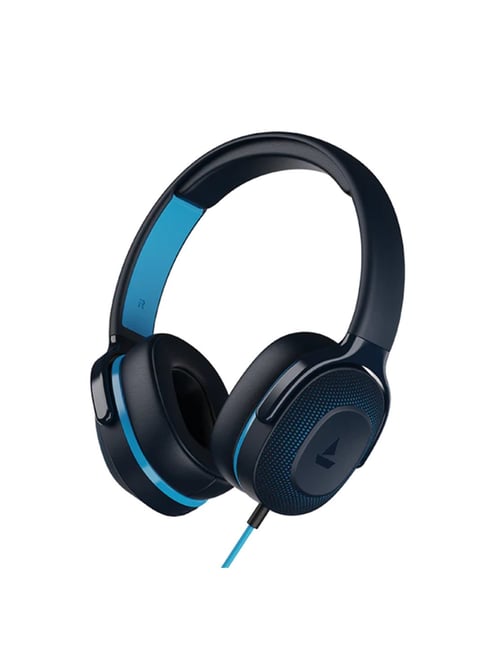 Headset with mic online blue