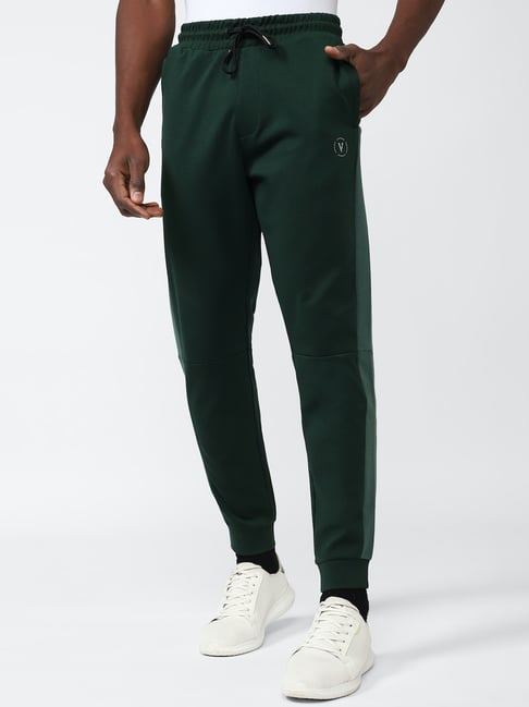 Van Heusen Green Slim Fit Joggers