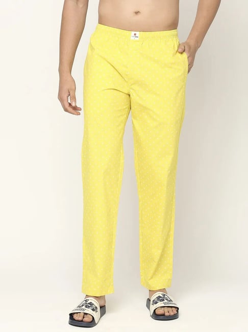 Mens best sale yellow pyjamas