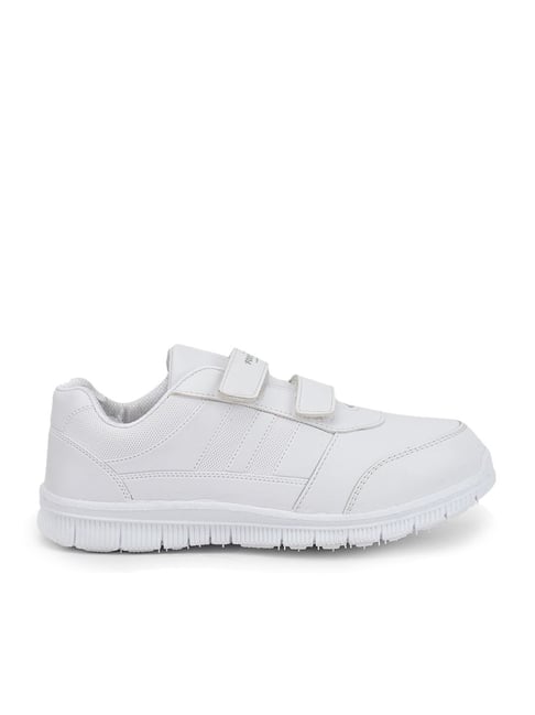 Force10 By Liberty Kids White Velcro Shoes