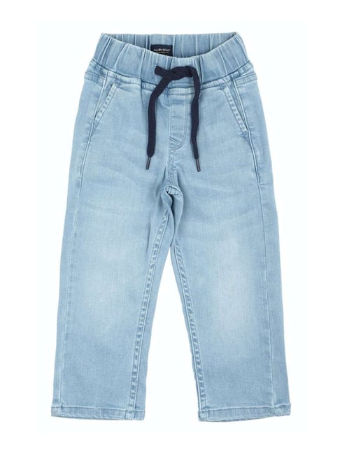 Allen Solly Junior Blue Cotton Regular Fit Jeans