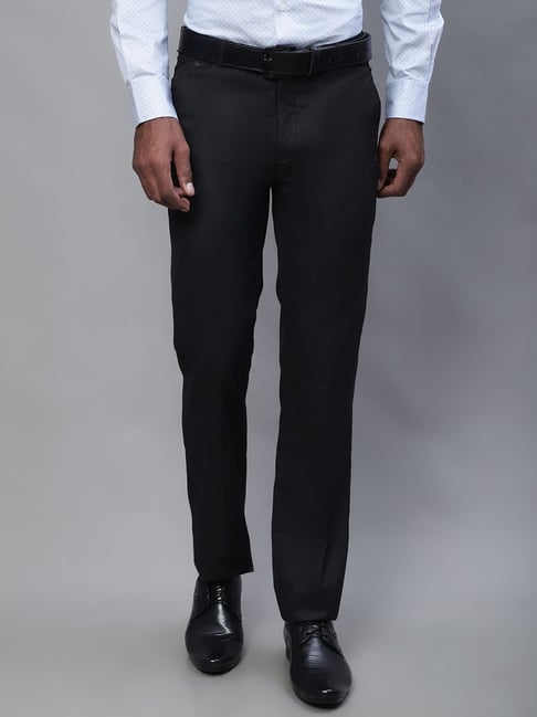 Tooting & Brow Essential Formal Trousers Charcoal | BigDude