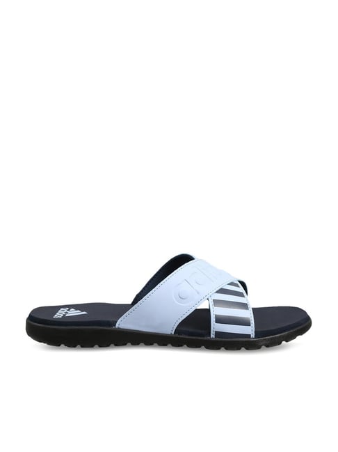 Adidas slides women online blue