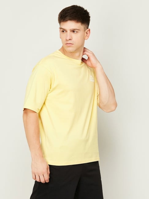 Kappa yellow t shirt hotsell