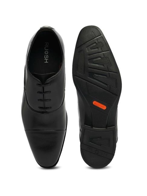 Ruosh Men's Black Oxford ShoesRuoshFootwearTATA CLIQ