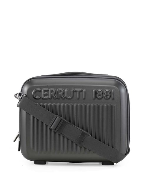 Cerruti 1881 Chic Voyager Grey Textured Beauty Case
