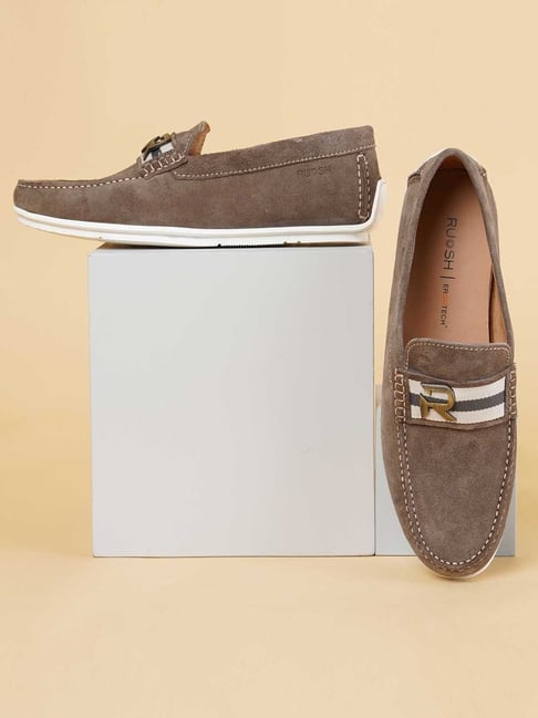 Ruosh Men's Grey Casual Loafers-picture-35