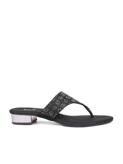 Inc.5 Women's Black Thong Sandals-picture-44