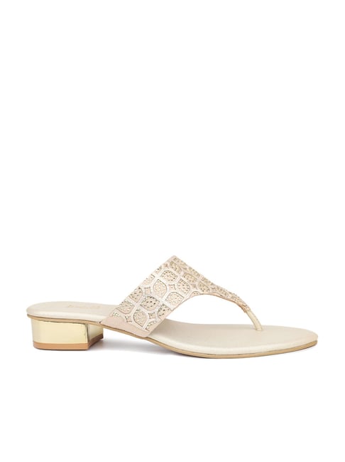 Inc.5 Women's Gold Thong Sandals-picture-48
