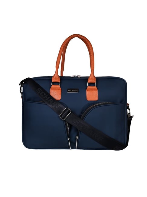SCHARF inch Blue Laptop Messenger Bag