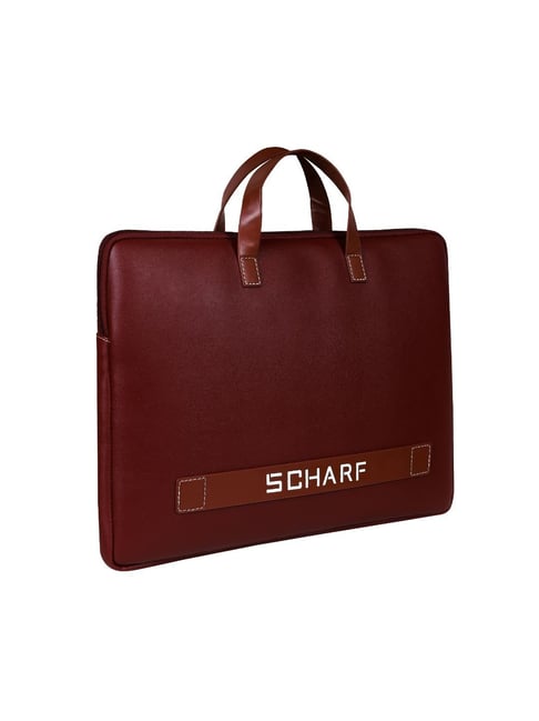 SCHARF 15 inch Laptop Messenger Bag Tan-25113 - Price in India |  Flipkart.com
