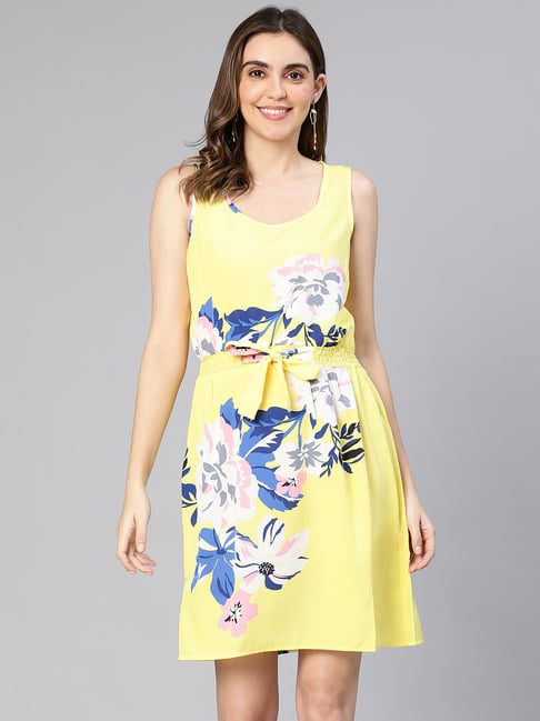 Beach Dresses For Women Trendy Summer Floral Spaghetti Strap Cold Shoulder  Short Sleeve Mini Casual Dress - Walmart.com