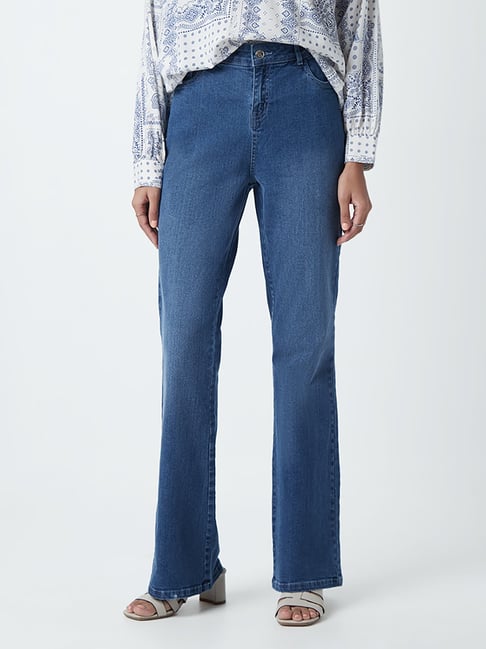 LOV by Westside Blue Bootcut Margo Jeans