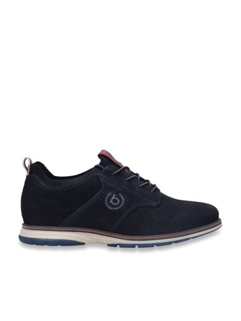 Bugatti Men's Sandhan Navy Derby Shoes