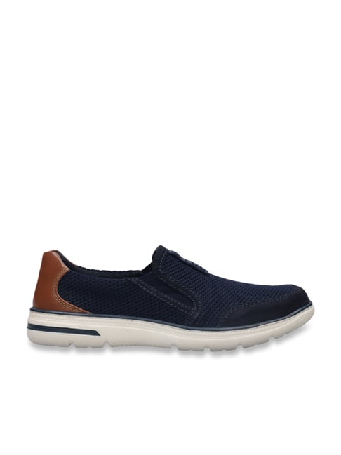 Bugatti Men's Bax Navy Loafers