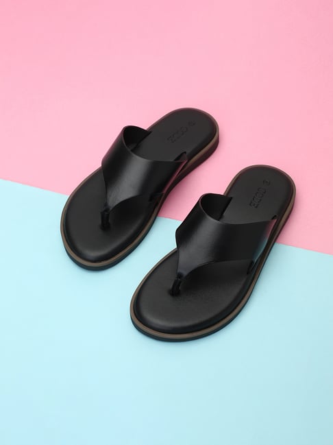 Buy Code by Lifestyle Men's Black Thong Sandals for Men at Best