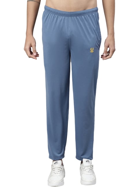 Vimal Jonney Grey Cotton Regular Fit Trackpants