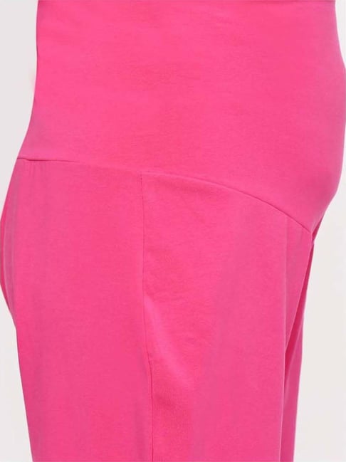 American Eagle Outfitters Pink Cotton Parachute Pants