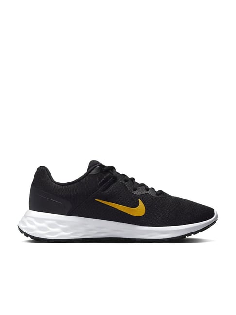 Nike Men's REVOLUTION 6 NN Black Running Shoes