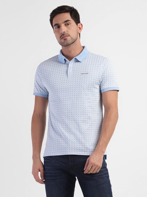 Levi's blue deals polo t shirt