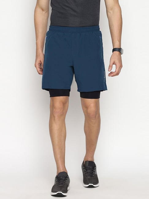 Van Heusen Performance Regular Fit Swift Dry High Stretch Solid Woven Shorts - Bay Berry-picture-10