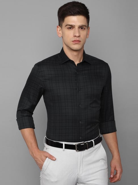 Buy Louis Philippe Grey Trousers Online - 808136 | Louis Philippe