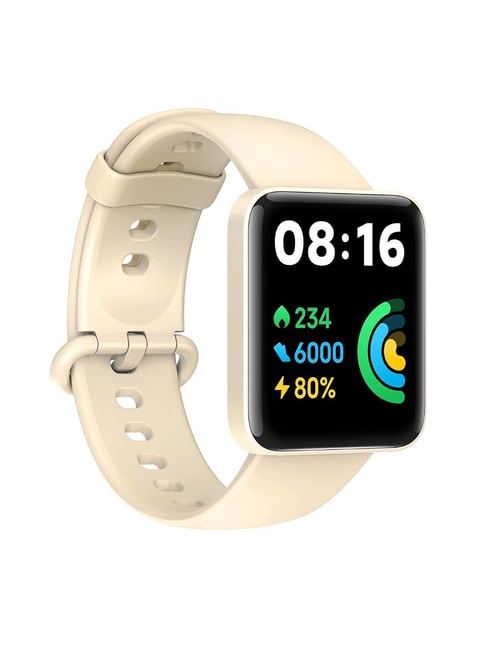 Redmi Watch 2 Lite 3.94 cm Large HD Edge Display, Multi-System Standalone GPS (Ivory)