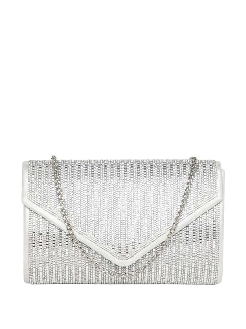 Aldo discount silver clutch