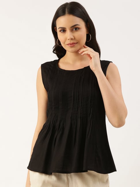 Amukti Black Tunic Price in India