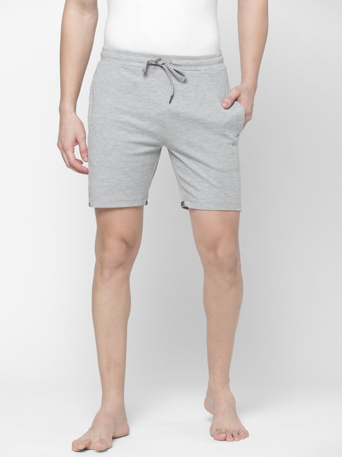 Sweet Dreams Grey Melange Regular Fit Shorts