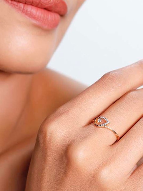 CHARVI DIAMOND Ring For Women - EFIF Diamonds – EF-IF Diamond Jewellery-demhanvico.com.vn