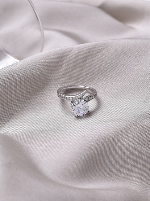 Joker & Witch Posie Silver Ring