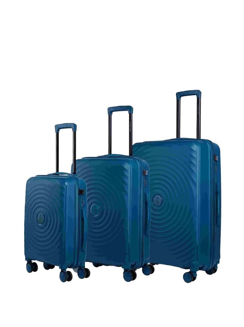 Uppercase JFK Plus Hard Luggage Trolley Bag Set of 3 (S+M+L) Teal Blue  Cabin & Check-in Set - 28 Inch - Price History