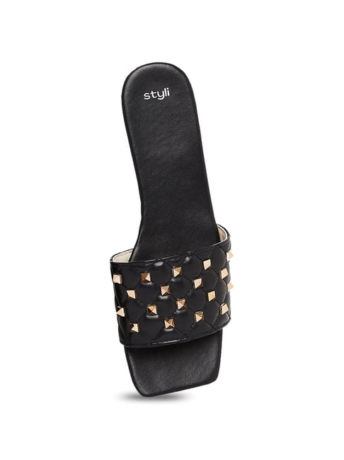 Studded slide best sale on sandals