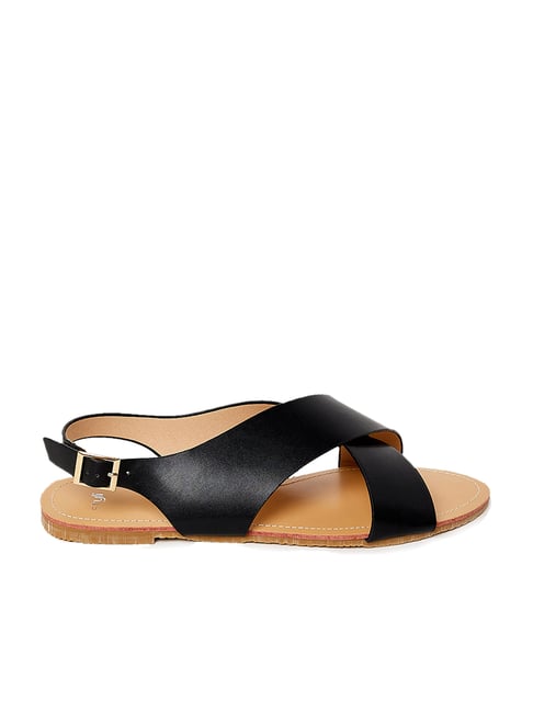 Black strappy sandals | boohoo US