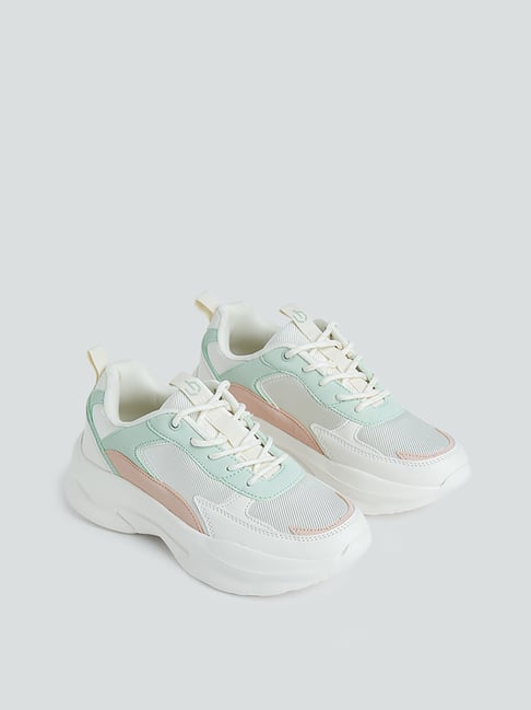 Boohoo Coloured Chunky Trainers Boohoo Trainers