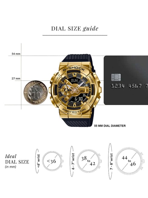 Casio GM-110G-1A9DR G-Shock Analog-Digital Watch for Men