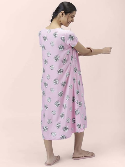 Buy Dreamz by Pantaloons Pink Night Gown Online at Low Prices in India 