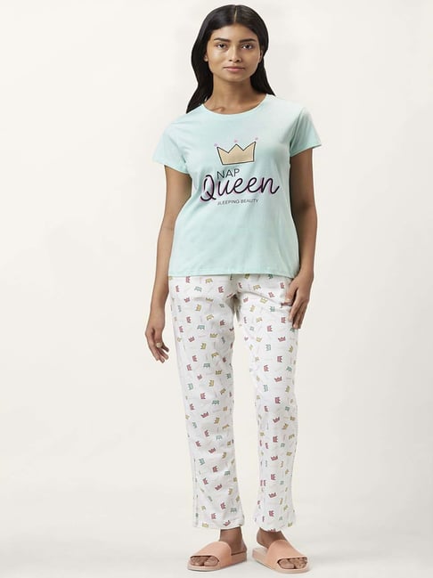 Dreamz by Pantaloons Pink Cotton Printed T-Shirt