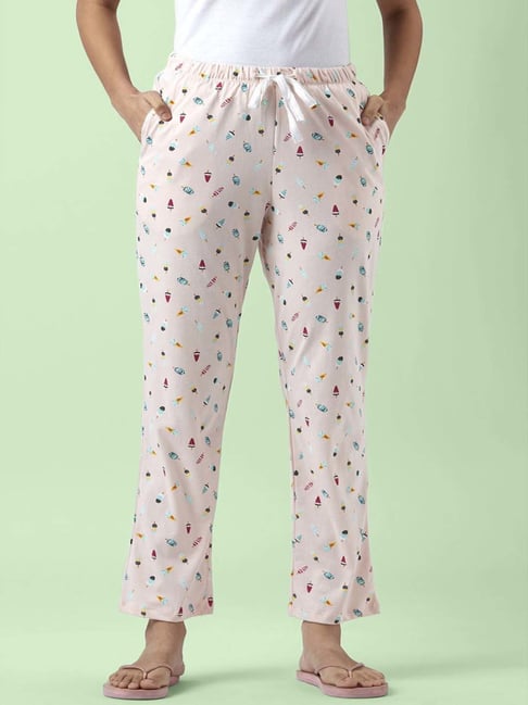 Dreamz by Pantaloons Cream Cotton Printed Pyjamas-picture-33