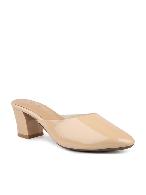 Nude slip 2024 on mules