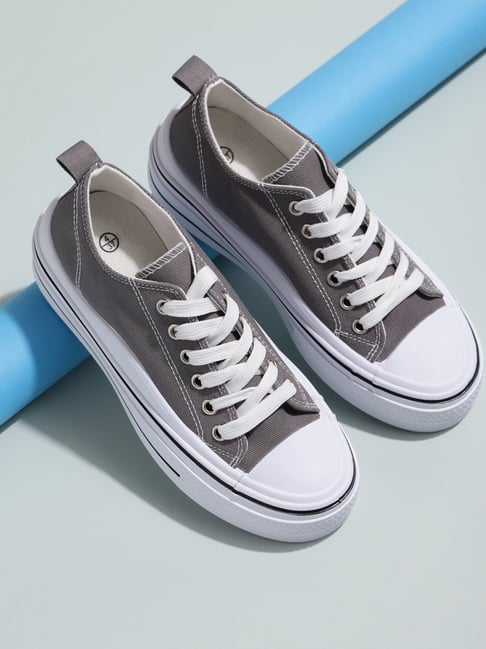 Truffle Collection Women's Grey Sneakers