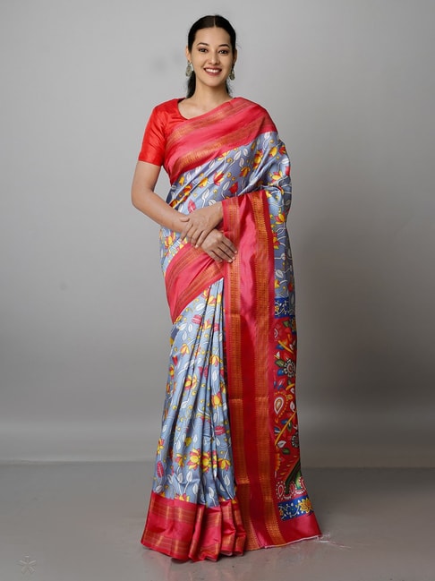 Pothys Daily Wear Saree - Buy Pothys Daily Wear Saree online in India