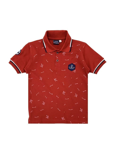 Maroon polo shirt clearance kids