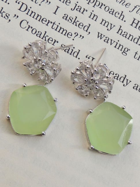 Jade Palace Drop Earrings - Jewelweed Sprouts