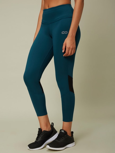 SILVERTRAQ Yellow Relaxed Fit Leggings