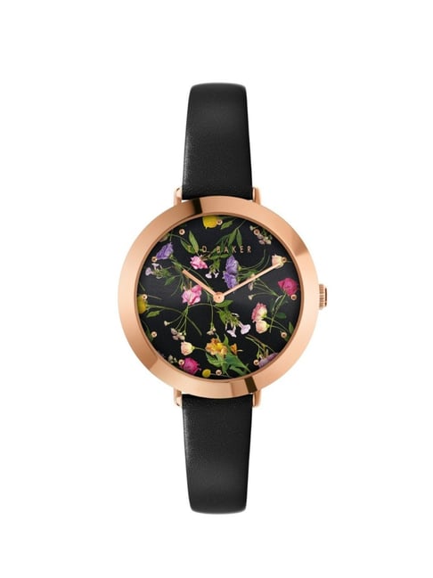 Ted baker store floral strap watch